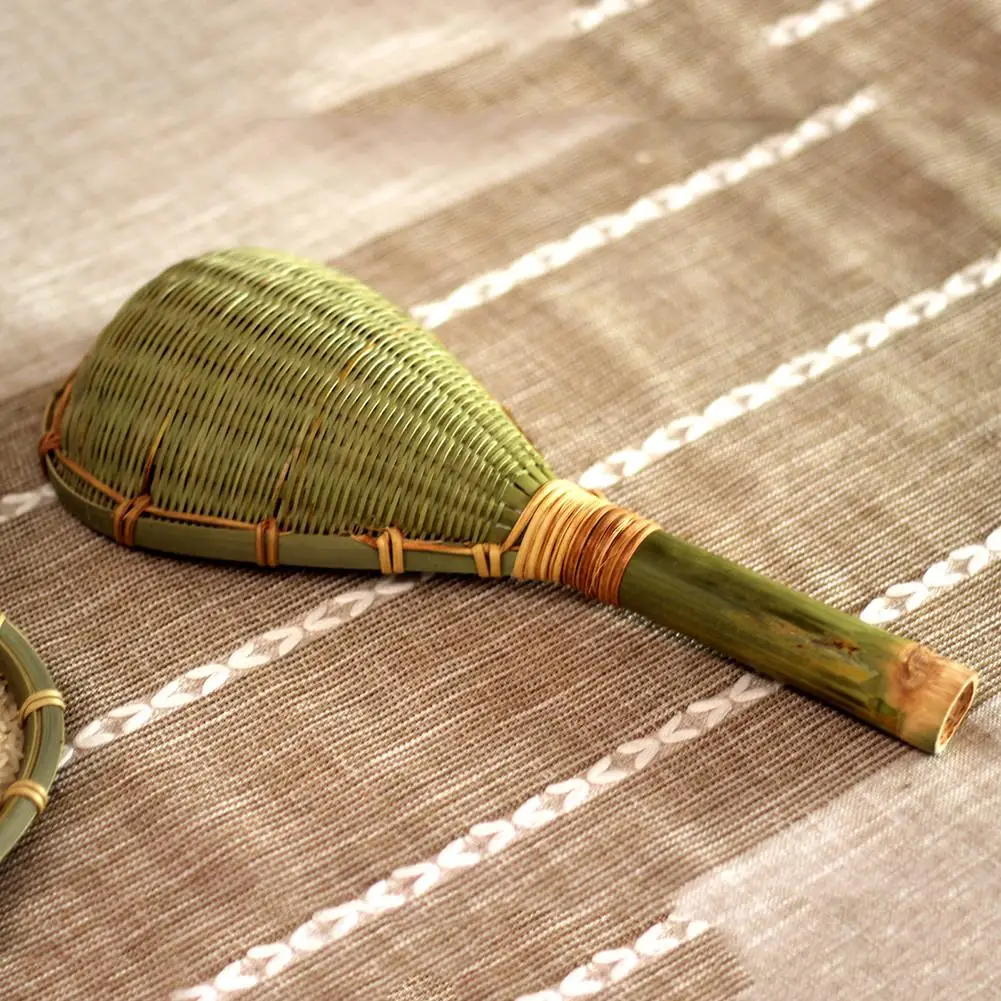 Handmade Bamboo Rice Washer Strainer Food Mesh Strainer Woven Colander Spoon Colander Mesh Sieve Kitchen Supplies
Handmade Bamboo Rice Washer Strainer Food Mesh Strainer Woven Colander Spoon Colander Mesh Sieve Kitchen Supplies