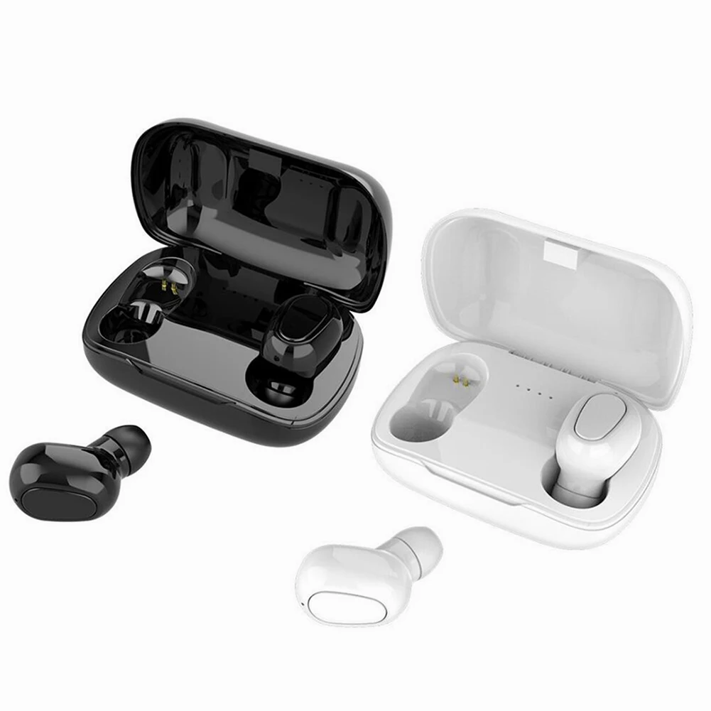 Bluetooth 5.0 Earphones Wireless Earbuds 9D Surround Sound Effect 4 Hour Playtime Long Standby Time With Charging Compartment
Bluetooth 5.0 Earphones Wireless Earbuds 9D Surround Sound Effect 4 Hour Playtime Long Standby Time With Charging Compartment