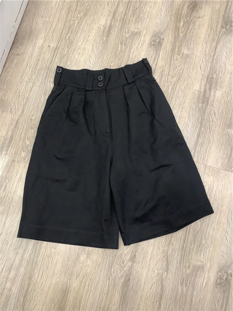 Black Khaki White Women High Waist Casual Shorts 2020 Spring Summer Cotton Office Ladies Fashion Straight Shorts
Black Khaki White Women High Waist Casual Shorts 2020 Spring Summer Cotton Office Ladies Fashion Straight Shorts
