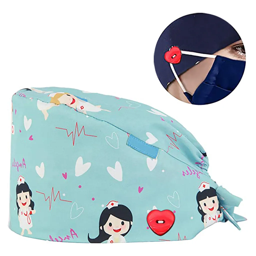 Fashion Work Hats Cap Hat Cartoon Flower Printing Adjustable Accessories Unisex Beauty Pet Caps Hats Hat Clinic Cap Nursing Cap
Fashion Work Hats Cap Hat Cartoon Flower Printing Adjustable Accessories Unisex Beauty Pet Caps Hats Hat Clinic Cap Nursing Cap