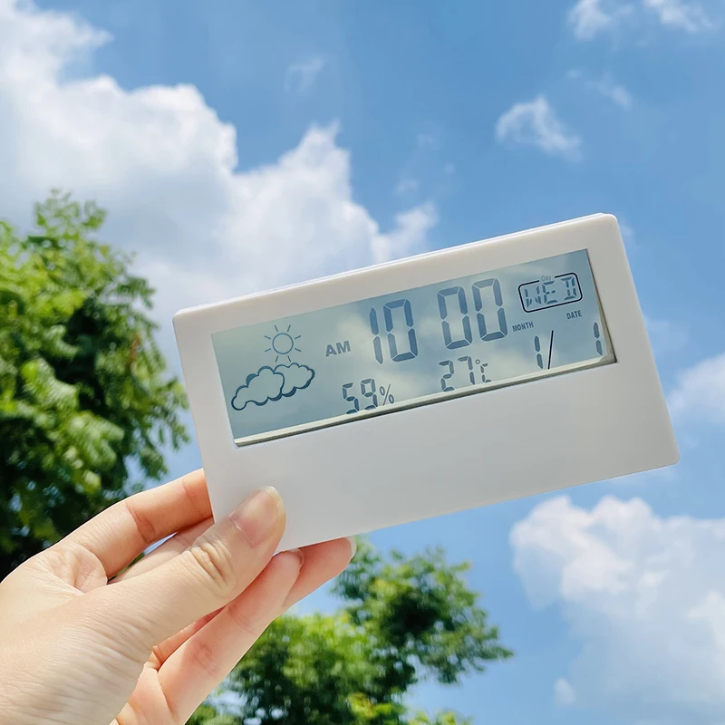 Transparent Digital Alarm Clock Morning Wake Up Backlight Temperatur Bathroom White Calendar Cute Despertador Desk Decoration
Transparent Digital Alarm Clock Morning Wake Up Backlight Temperatur Bathroom White Calendar Cute Despertador Desk Decoration