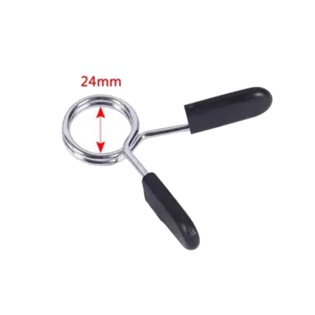 1pc Adjustabole 24mm Barbell Buckle Gym Weight Bar Dumbbell Lock Clamp Spring Collar Clips Spring Steel Grip Outdoor Fitness Acc
1pc Adjustabole 24mm Barbell Buckle Gym Weight Bar Dumbbell Lock Clamp Spring Collar Clips Spring Steel Grip Outdoor Fitness Acc