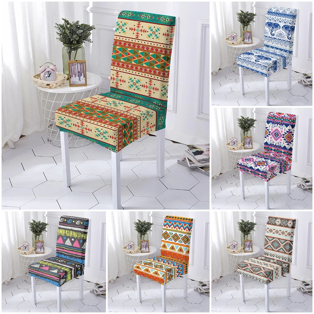 Ethnic Style Chair Cover Elastic Dining Seat cover Chairs Universal Size Chair covers for Living Room Banquet 1/2/4/6 PCS
Ethnic Style Chair Cover Elastic Dining Seat cover Chairs Universal Size Chair covers for Living Room Banquet 1/2/4/6 PCS