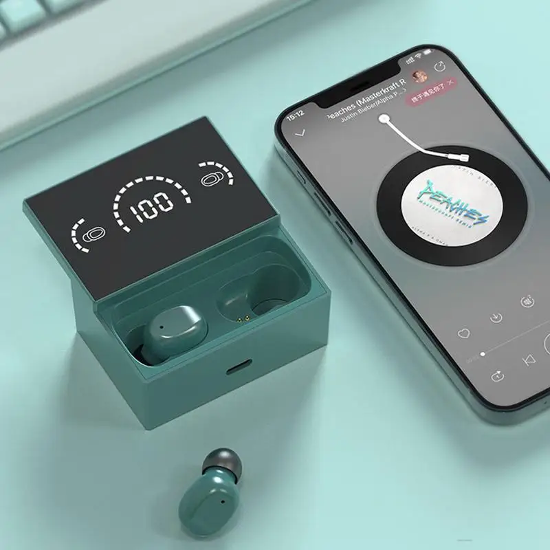 Спортивные Bluetooth-наушники TWS 5,2, беспроводная бинауральная Bluetooth-гарнитура с сенсорным управлением, со смайликом и микрофоном для всех смарт...
Спортивные Bluetooth-наушники TWS 5,2, беспроводная бинауральная Bluetooth-гарнитура с сенсорным управлением, со смайликом и микрофоном для всех смарт...