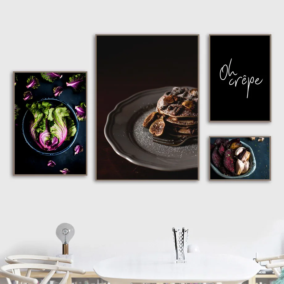 Decorative Painting Food Plate Restaurant Decoration Vegetable Salad Canvas Painting Home Decoration Dining Room Wall Poster 
Decorative Painting Food Plate Restaurant Decoration Vegetable Salad Canvas Painting Home Decoration Dining Room Wall Poster