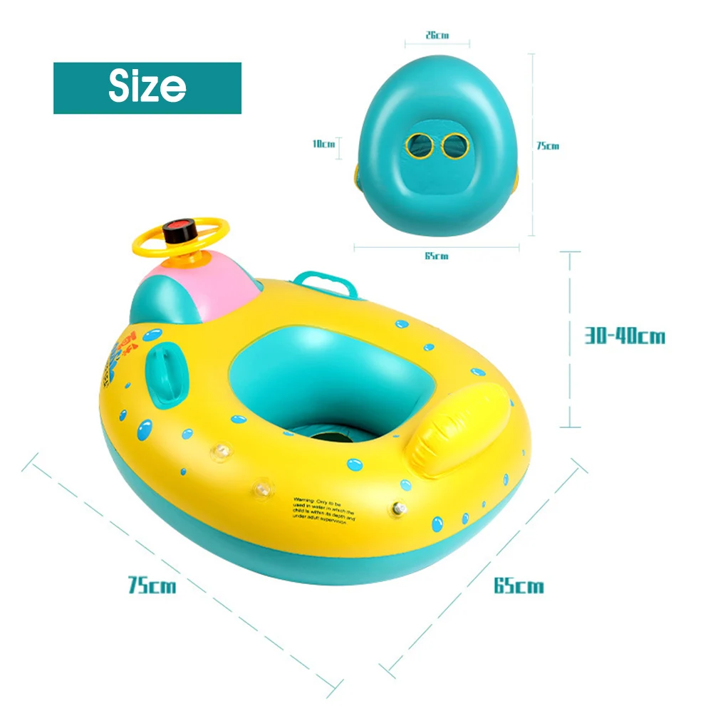 Baby Swim Ring Swimming Float Sunshade Inflatable Steering Wheel Sunshade Swimming Ring Summer Outdoor Fun Toys Swimming Rings
Baby Swim Ring Swimming Float Sunshade Inflatable Steering Wheel Sunshade Swimming Ring Summer Outdoor Fun Toys Swimming Rings