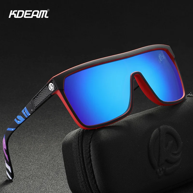KDEAM One-piece Shape Men Sunglasses Polarized Elastic Paint Surface Sun Glasses Women Suitable Long-lasting Oversize Goggles
KDEAM One-piece Shape Men Sunglasses Polarized Elastic Paint Surface Sun Glasses Women Suitable Long-lasting Oversize Goggles
