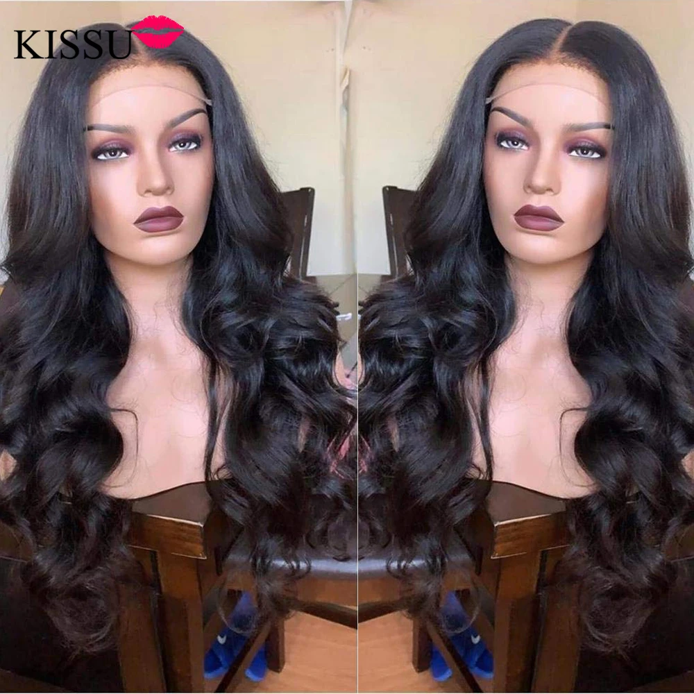 KISSU Wholesale 4x4 lace Closure Wig Body Wave Lace Front Wig Brazilian lace front Human Hair Wigs For Black Women 150 Density 
KISSU Wholesale 4x4 lace Closure Wig Body Wave Lace Front Wig Brazilian lace front Human Hair Wigs For Black Women 150 Density