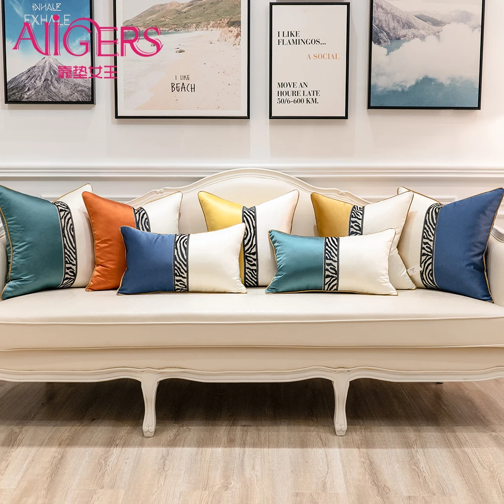 Avigers Luxury Modern Minimalist Fashion Cushion Cover Zebra Patten Home Decoration Pillow Case Blue Green Yellow Orange
Avigers Luxury Modern Minimalist Fashion Cushion Cover Zebra Patten Home Decoration Pillow Case Blue Green Yellow Orange