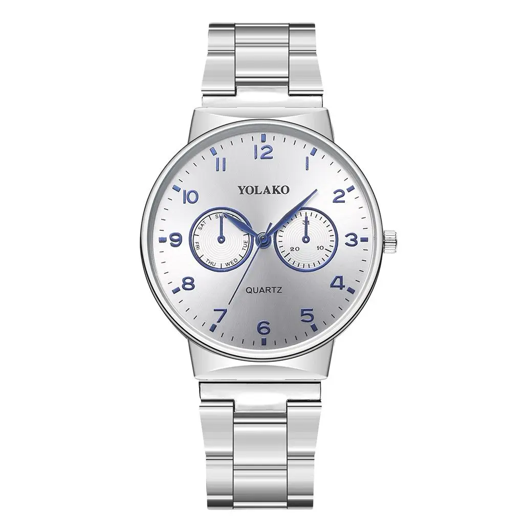 New Fashion Watch Fashion Steel Band Men's Quartz Watch Simple Digital Watch
New Fashion Watch Fashion Steel Band Men's Quartz Watch Simple Digital Watch