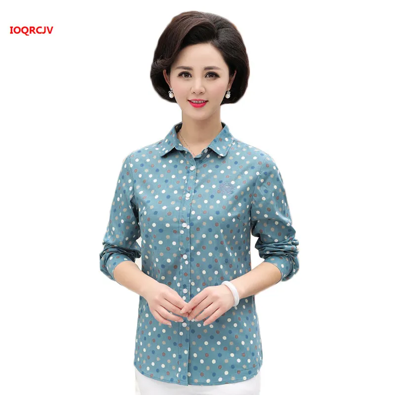 Middle Age Women Blouse 2019 Spring New Plus Size Long Sleeves Mother Print Shirt Blusa Feminina Cotton Tops Cardigan Coat W1114
Middle Age Women Blouse 2019 Spring New Plus Size Long Sleeves Mother Print Shirt Blusa Feminina Cotton Tops Cardigan Coat W1114