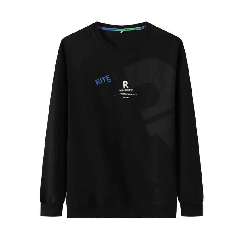 New men's fattening plus size round neck printed long sleeve sweater for autumn 2020
New men's fattening plus size round neck printed long sleeve sweater for autumn 2020