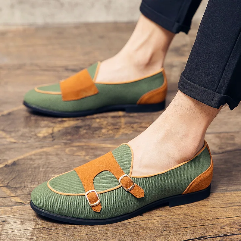 Canvas Leather Shoes Men Casual Luxury Handmade Penny Loafers Men Slip On Flats Driving Dress Shoes Moccasins
Canvas Leather Shoes Men Casual Luxury Handmade Penny Loafers Men Slip On Flats Driving Dress Shoes Moccasins