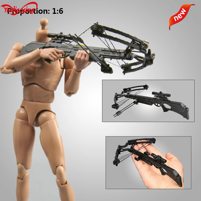 17CM ZYTOYS 1/6th scale Action Figurine Accessories Plastic Mini Crossbow Model 8PCS Arrows Toy Gift Fit 12"Collectible Soldier
17CM ZYTOYS 1/6th scale Action Figurine Accessories Plastic Mini Crossbow Model 8PCS Arrows Toy Gift Fit 12"Collectible Soldier