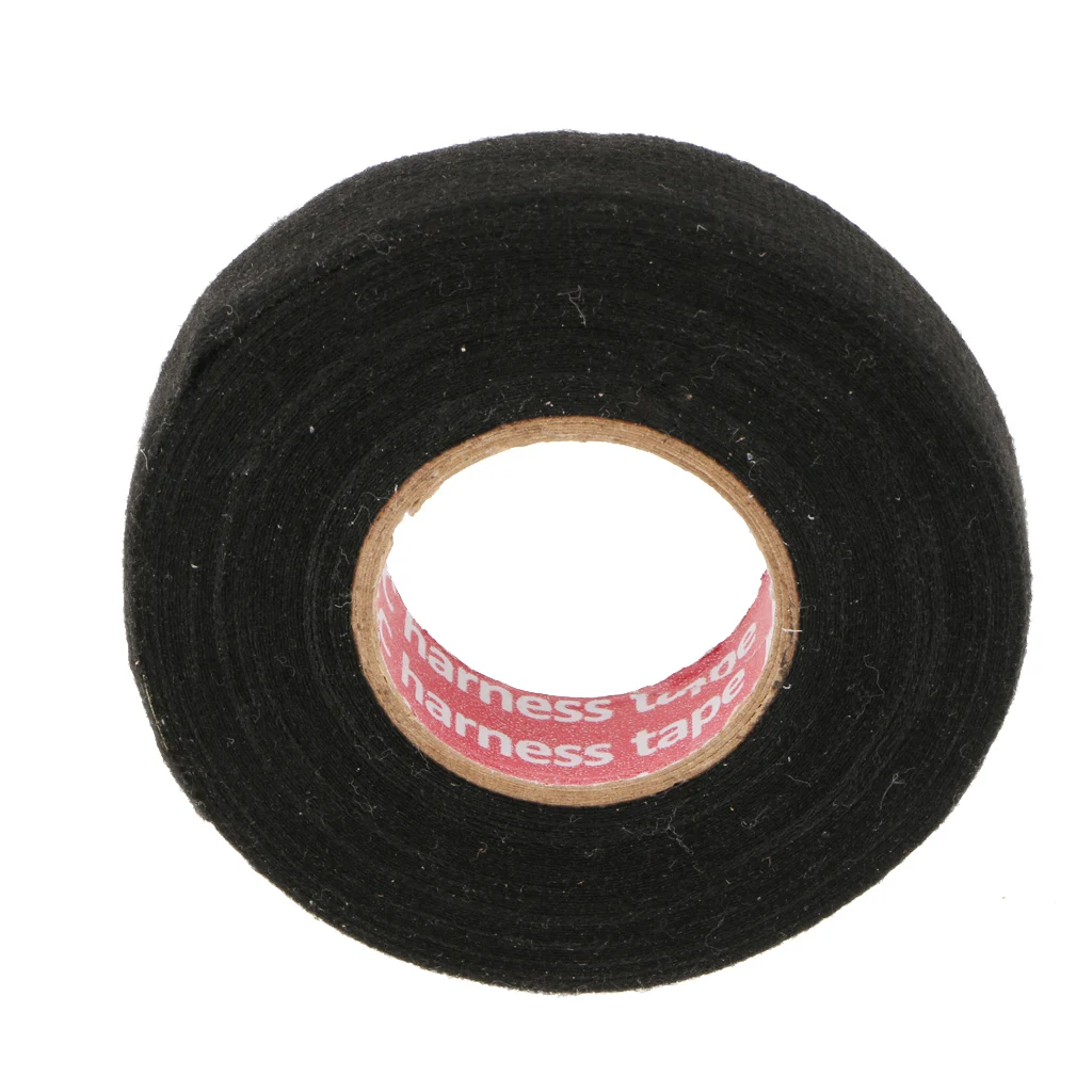Wire Loom Harness Tape, Wiring Loom Harness Adhesive Cloth Fabric Tap, Noise Damping and Heat Proof (19 mm x 15 m)
Wire Loom Harness Tape, Wiring Loom Harness Adhesive Cloth Fabric Tap, Noise Damping and Heat Proof (19 mm x 15 m)