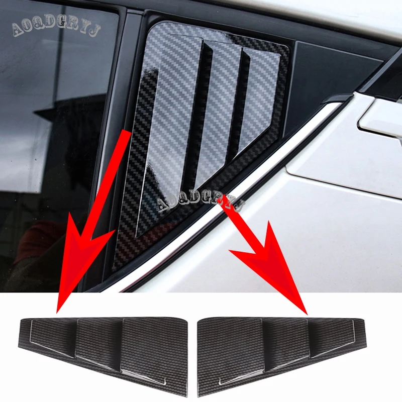 Fit for Toyota C-HR CHR 2018-2019 Carbon Fiber Look & ABS Black Side Vents Window Louver Shield Cover Trim Car Styling
Fit for Toyota C-HR CHR 2018-2019 Carbon Fiber Look & ABS Black Side Vents Window Louver Shield Cover Trim Car Styling