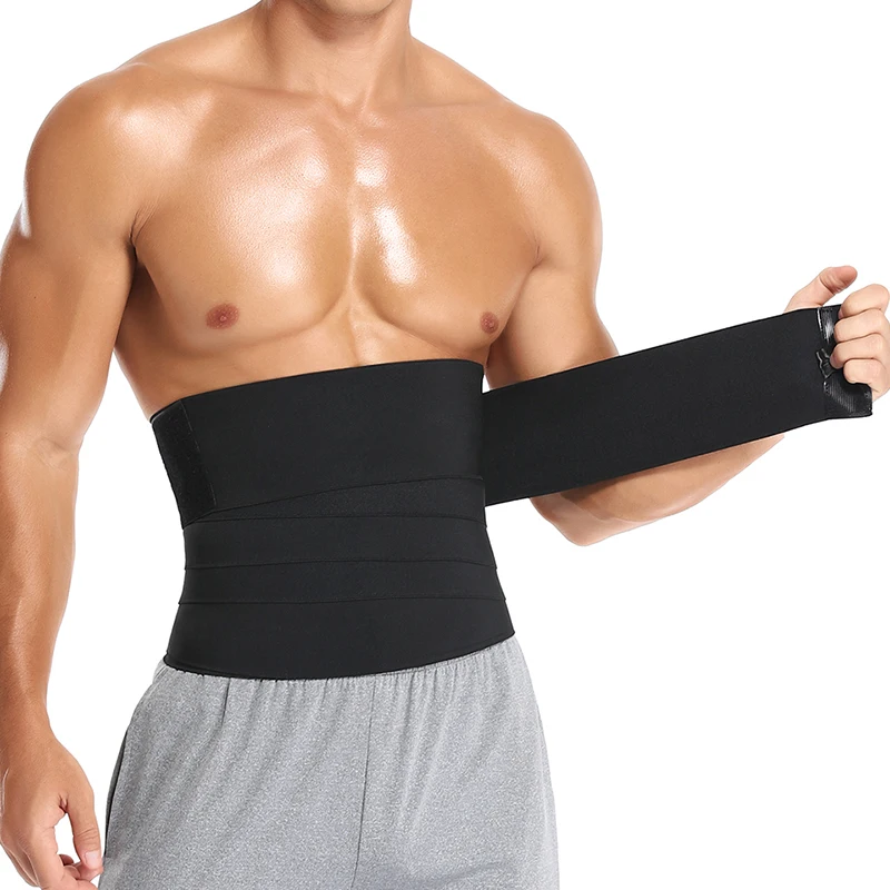 Men Waist Trainer Body Shaper Male Abdomen Reducer Bandage Wrap Slimming Belt Tummy Control Trimmer Corset Belly Shapewear | Мужская