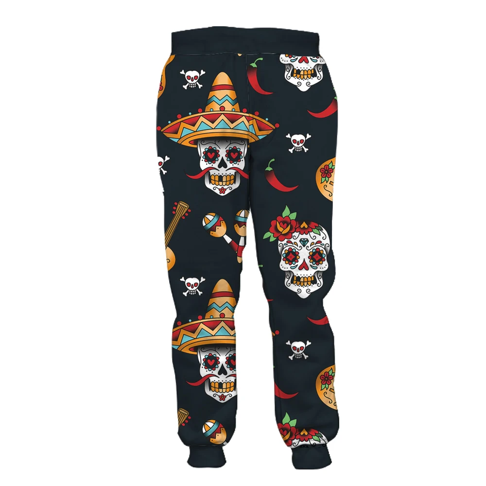 Papertiger Color Hat Flower Skull Print Black Simple Style Casual Sports Pants
Papertiger Color Hat Flower Skull Print Black Simple Style Casual Sports Pants