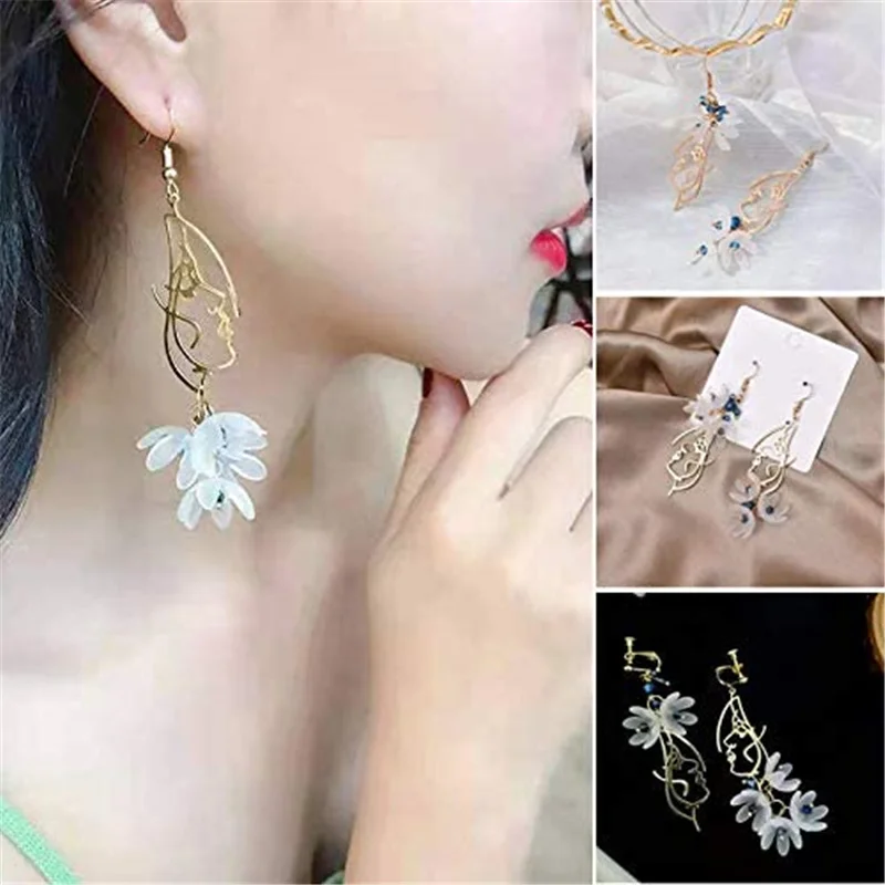 Long Asymmetric Face Crystal Flowers Tassel Drop Earrings for Women Fashion Slimming Ear Hook Earrings Jewelry Accessories
Long Asymmetric Face Crystal Flowers Tassel Drop Earrings for Women Fashion Slimming Ear Hook Earrings Jewelry Accessories