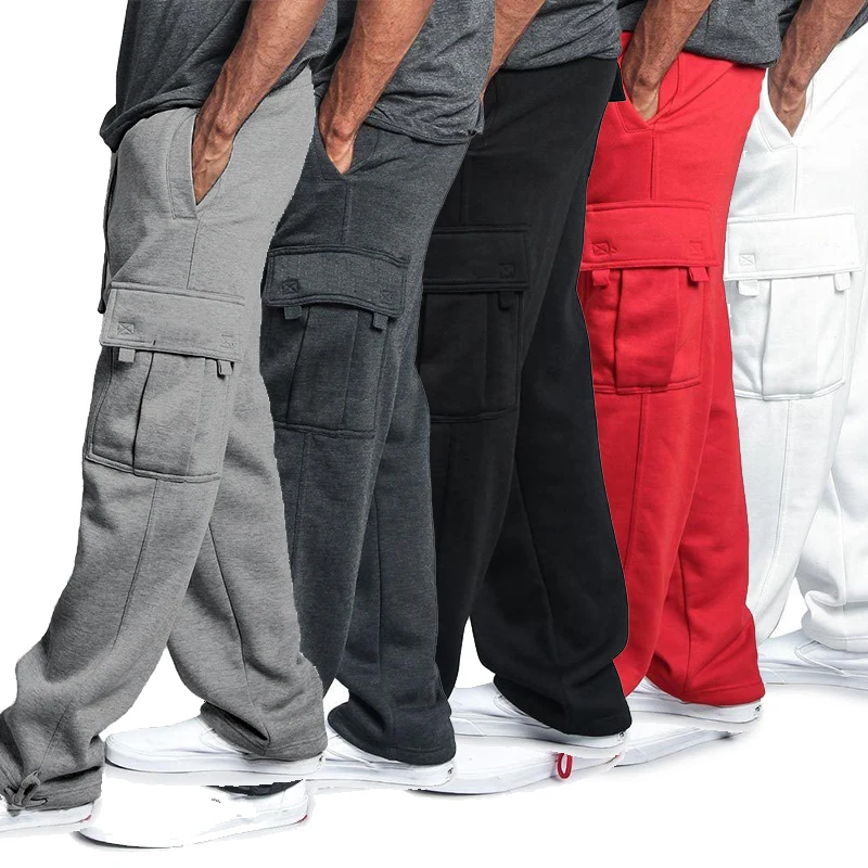 Men Loose Joggers Solid Color Track Pants Casual Trousers Fashion Sports Pants Plus Size
Men Loose Joggers Solid Color Track Pants Casual Trousers Fashion Sports Pants Plus Size