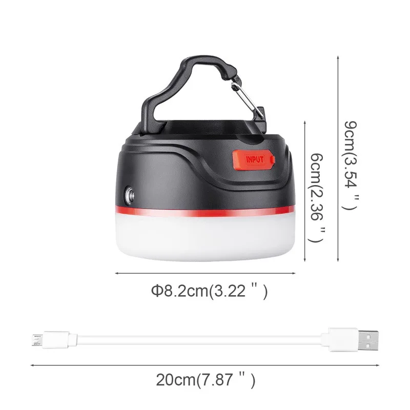 Camping Lights Rechargeable LED Lights Outdoor Waterproof Lights Camping Lights Hanging Lights As Charging Treasure Tent Lights
Camping Lights Rechargeable LED Lights Outdoor Waterproof Lights Camping Lights Hanging Lights As Charging Treasure Tent Lights