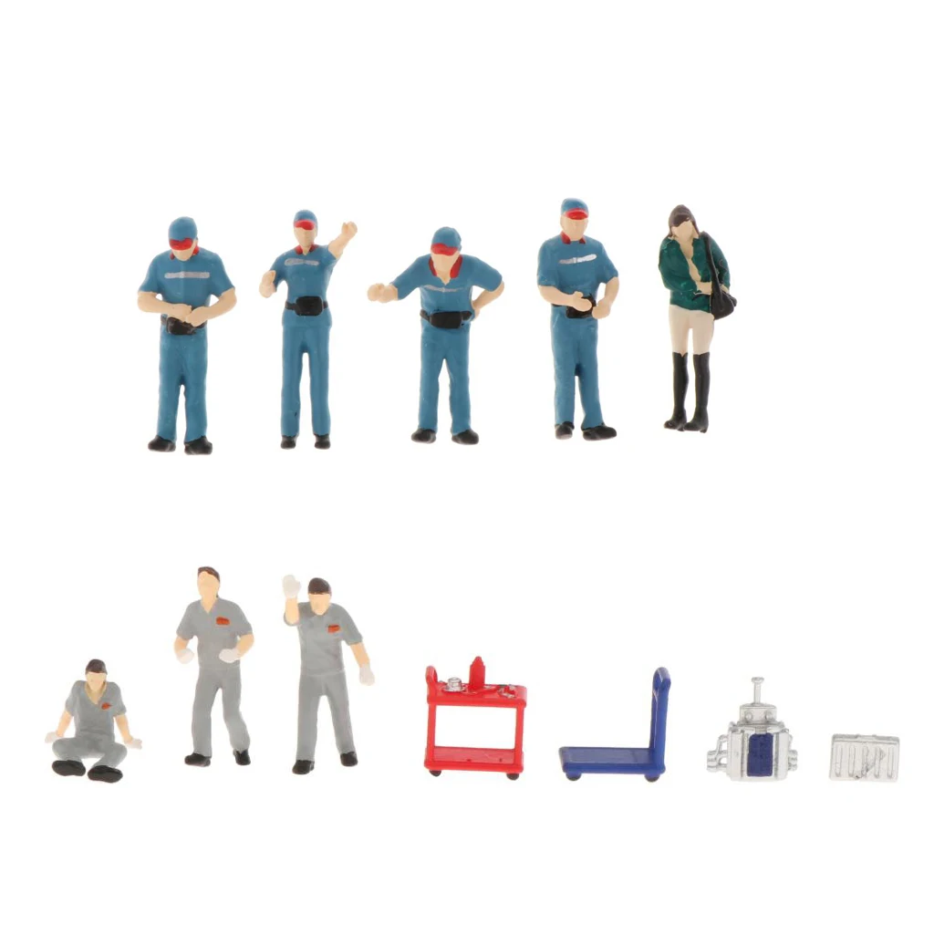11Pcs 1:64 Scale Characters Mini Wokers People Road Scenario For Fire Wheel
11Pcs 1:64 Scale Characters Mini Wokers People Road Scenario For Fire Wheel