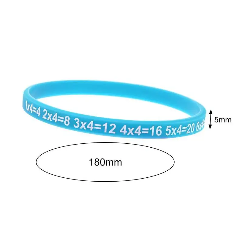 12Pcs/Set Multiplication Tables Soft Silicone Bracelet Learn Education Preschool For Kids Math Aids Math Toy Teaching Wrist J3C2
12Pcs/Set Multiplication Tables Soft Silicone Bracelet Learn Education Preschool For Kids Math Aids Math Toy Teaching Wrist J3C2
