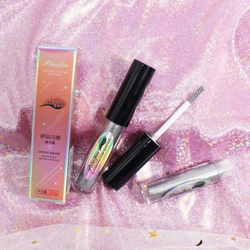 Diamond Shimmer Mascara Eye Makeup Waterproof Long Lasting Thick Curling Lengthening Glitter Eye Lashes Mascara Makeup TSLM1
Diamond Shimmer Mascara Eye Makeup Waterproof Long Lasting Thick Curling Lengthening Glitter Eye Lashes Mascara Makeup TSLM1