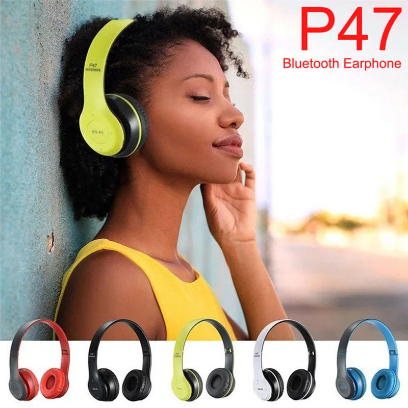 Многофункциональные Беспроводные стерео Bluetooth наушники MP3 плеер FM радио