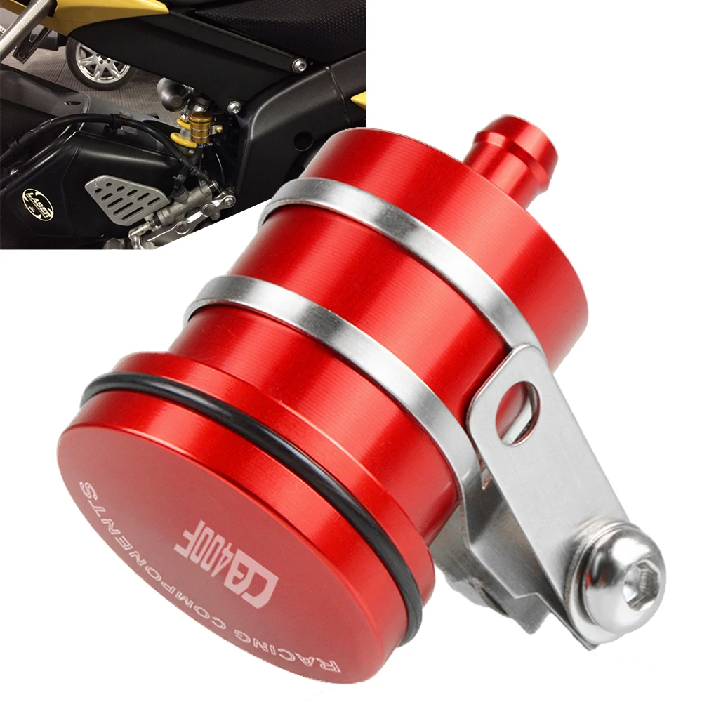 FOR HONDA CB400F CB 400F 2013 2014 2015 2016 Universal Motorcycle Rear Brake Fluid Reservoir Clutch Tank Oil Fluid Cup Cover
FOR HONDA CB400F CB 400F 2013 2014 2015 2016 Universal Motorcycle Rear Brake Fluid Reservoir Clutch Tank Oil Fluid Cup Cover