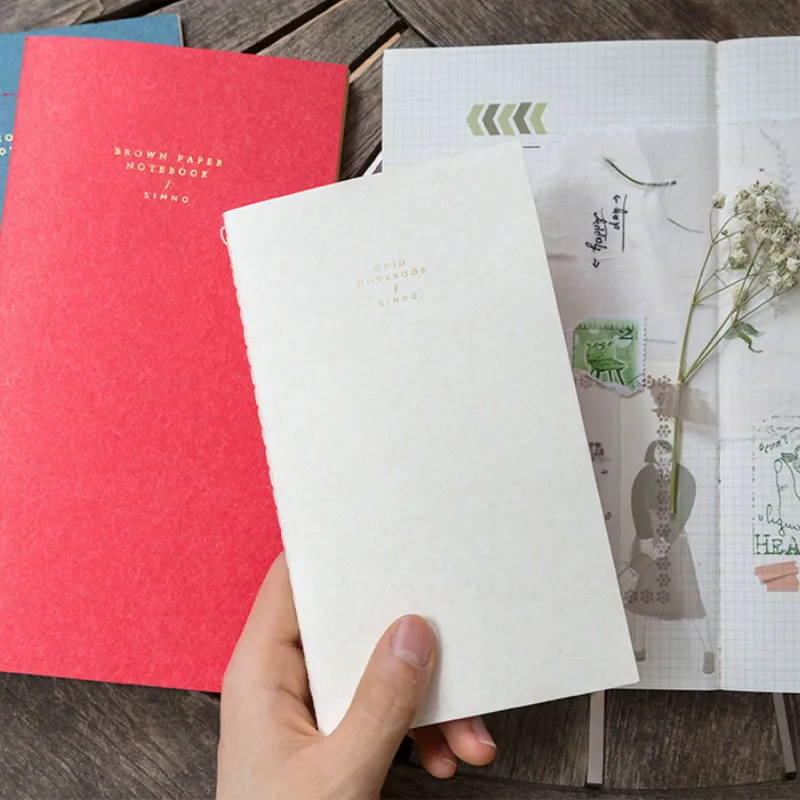Vintage Kraft Fashion Traveller Notebook Journal Refilled Paper 60P 21cm*11cm
Vintage Kraft Fashion Traveller Notebook Journal Refilled Paper 60P 21cm*11cm