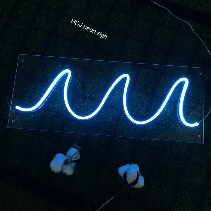 DC12V Waves Flex Led Neon Sign Party Wedding Decorations Night Lamp Room Home Decor
DC12V Waves Flex Led Neon Sign Party Wedding Decorations Night Lamp Room Home Decor