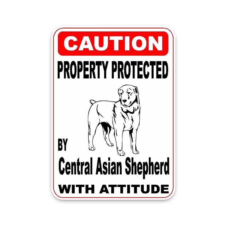 New Personality Property By Central Asian Shepherd Dog Car Stickers Vinyl PVC 14cm*10cm Motorcycle Decals Car Decals
New Personality Property By Central Asian Shepherd Dog Car Stickers Vinyl PVC 14cm*10cm Motorcycle Decals Car Decals