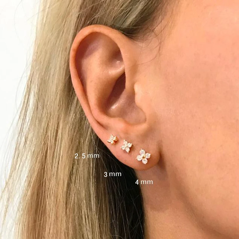 AIDE Exquisite Zircon Flower Stud Earrings for Women Minimalism INS Cute Leaves 925 Sterling Silver Earings Jewelry kolczyki
AIDE Exquisite Zircon Flower Stud Earrings for Women Minimalism INS Cute Leaves 925 Sterling Silver Earings Jewelry kolczyki