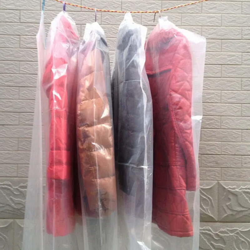 Прозрачный подвесной пылезащитный чехол для одежды 30 шт. мешок хранения