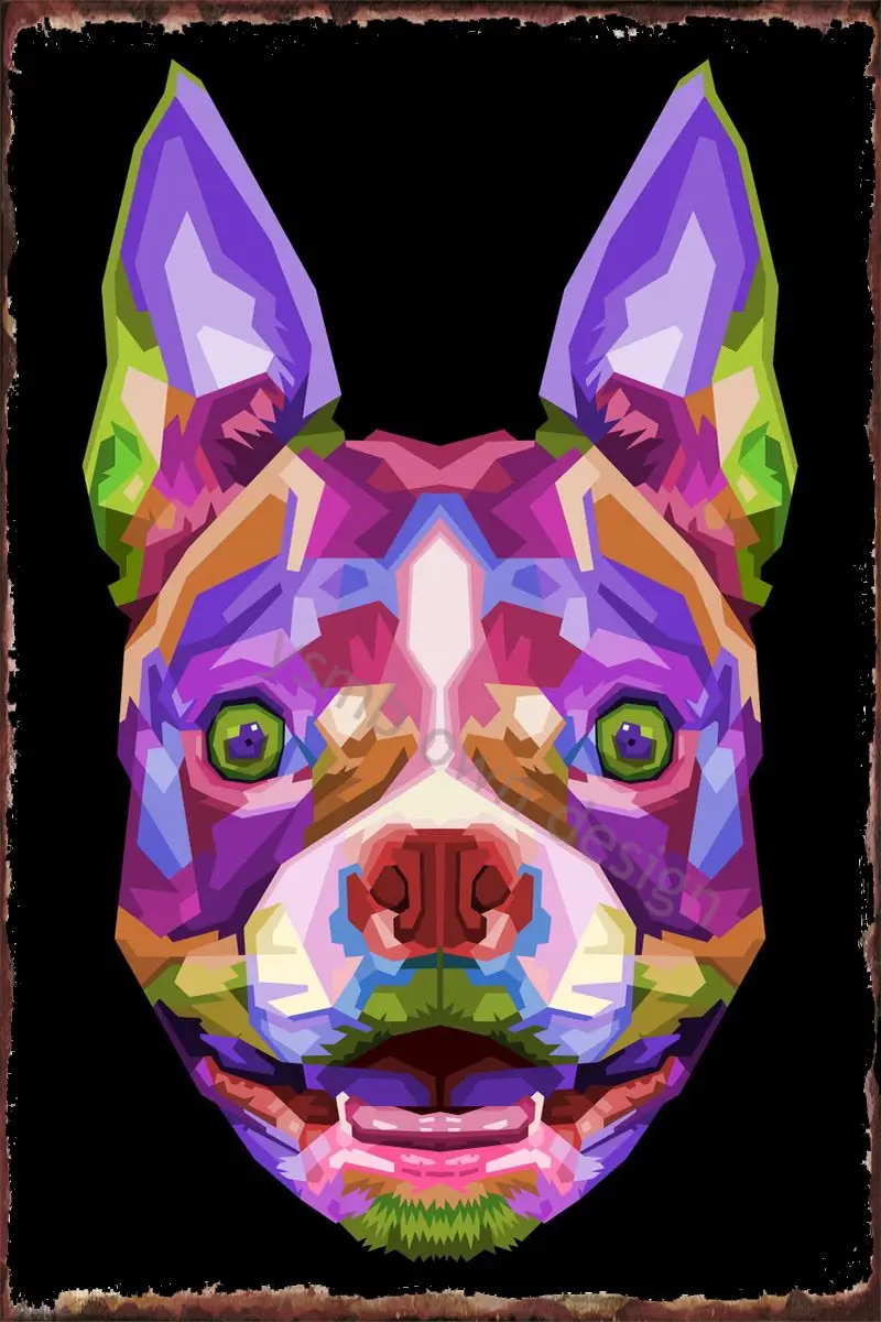 Красочный жестяной знак Boston Terrier, жестяные пластины, Настенный декор, Ретро винтажный металлический знак для искусства, мужская пещера, кафе...
Красочный жестяной знак Boston Terrier, жестяные пластины, Настенный декор, Ретро винтажный металлический знак для искусства, мужская пещера, кафе...