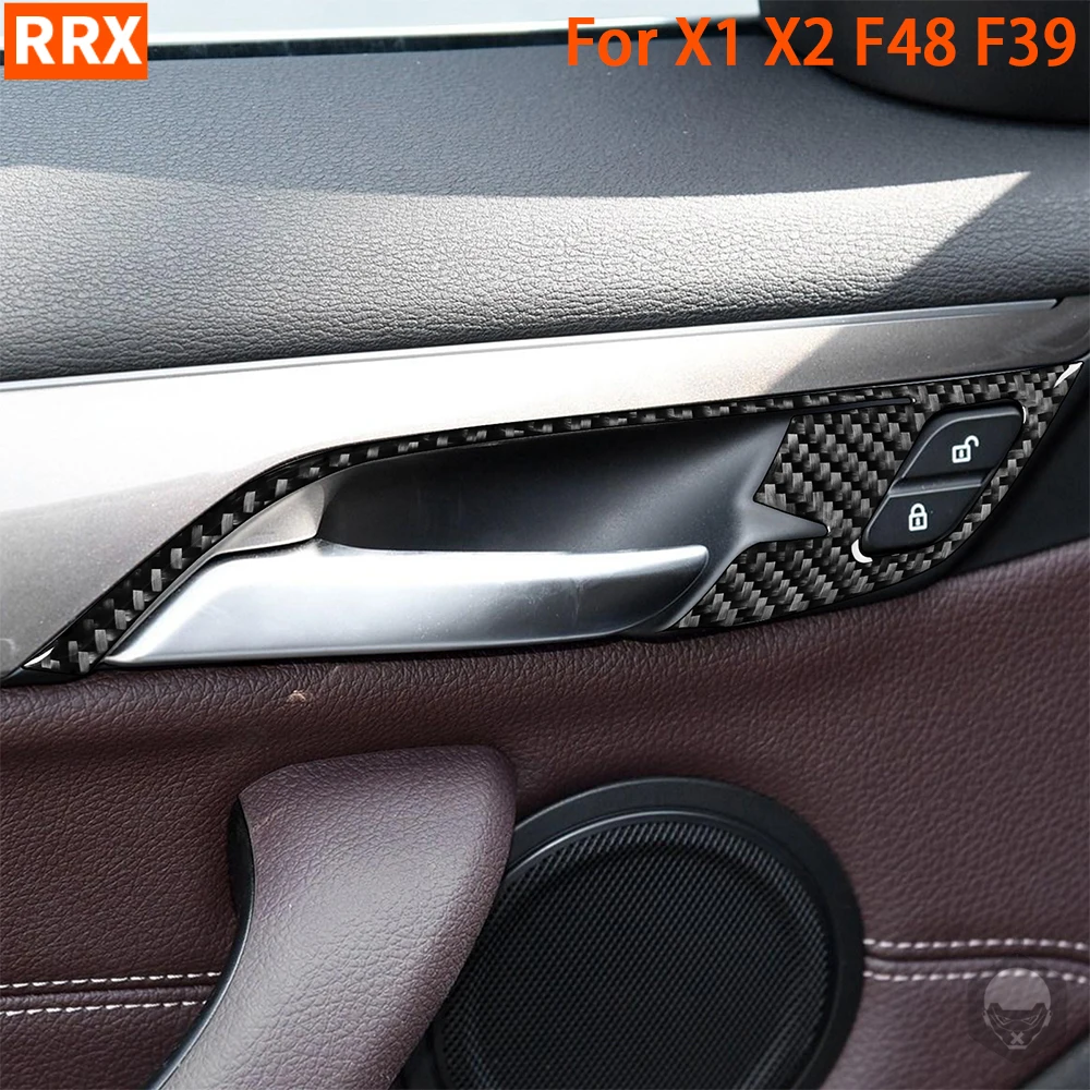 For BMW X1 F48 2016-2021 X2 F39 2018-2021 Car Inner Door Handle Frame Cover Trim Carbon Fiber Stickers Interior Accessories
For BMW X1 F48 2016-2021 X2 F39 2018-2021 Car Inner Door Handle Frame Cover Trim Carbon Fiber Stickers Interior Accessories