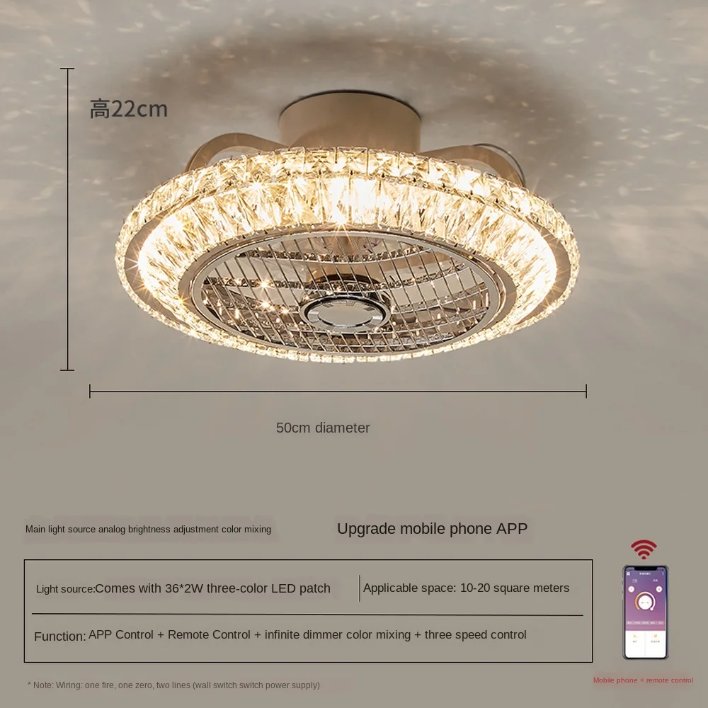 bluetooth crystal smart modern led ceiling fan lamps with lights app remote control ventilator lamp Silent Motor bedroom decor
bluetooth crystal smart modern led ceiling fan lamps with lights app remote control ventilator lamp Silent Motor bedroom decor