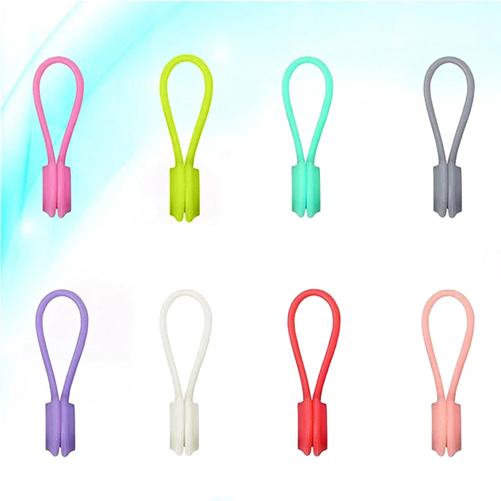 8pcs Multi-purpose Magnetic Earphone Winders Silicone Cord Organizer Wire Holder Cable Keychain Management (Mixed
8pcs Multi-purpose Magnetic Earphone Winders Silicone Cord Organizer Wire Holder Cable Keychain Management (Mixed