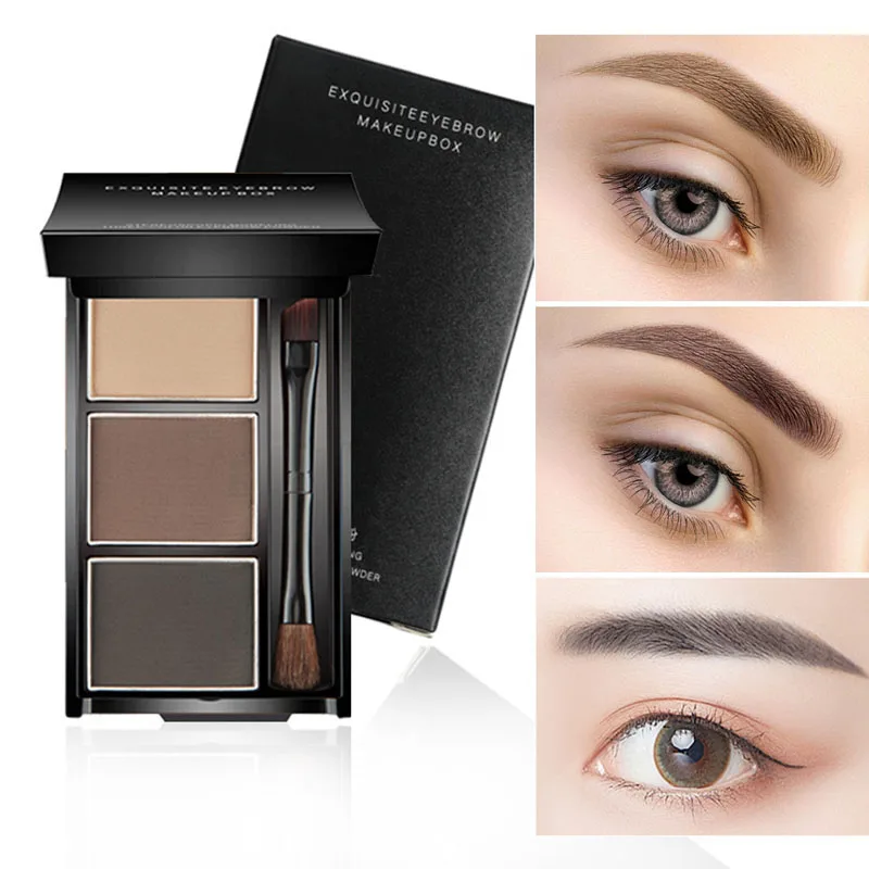 3 Colors Eyebrow Powder Makeup Palette Waterproof Shade for Eyebrow Enhancer Cosmetic Brush Mirror Box Make Up Tools Set
3 Colors Eyebrow Powder Makeup Palette Waterproof Shade for Eyebrow Enhancer Cosmetic Brush Mirror Box Make Up Tools Set
