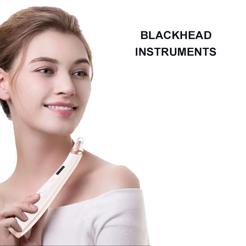 Rechargeable Beauty Blackhead Remover Face Pore Vacuum Skin Care Acne Pore Cleaner Pimple Removal Vacuum Suction Facial Tools
Rechargeable Beauty Blackhead Remover Face Pore Vacuum Skin Care Acne Pore Cleaner Pimple Removal Vacuum Suction Facial Tools