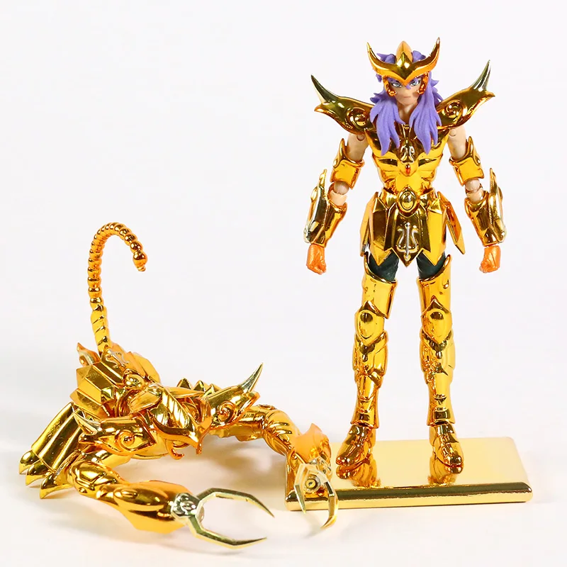 New SG Model Mini Saint Cloth Myth DDP EX Gold Saint Milo Scorpio With Object 100mm Metal Armor Action Figure Toy D.D.P Size
New SG Model Mini Saint Cloth Myth DDP EX Gold Saint Milo Scorpio With Object 100mm Metal Armor Action Figure Toy D.D.P Size
