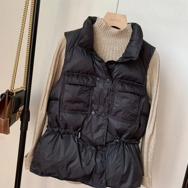 Autumn Winter Women's Vest 2020 Simple Lace Coat Women Casual Loose Cotton Waistcoat Gilet Female Double Breasted
Autumn Winter Women's Vest 2020 Simple Lace Coat Women Casual Loose Cotton Waistcoat Gilet Female Double Breasted