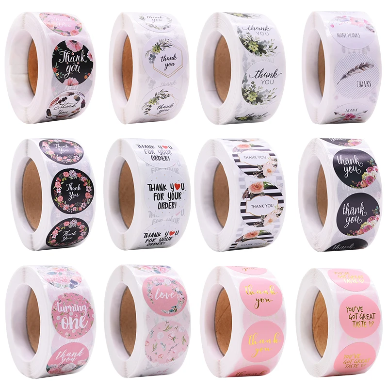 500pcs/roll Thank You Stickers Gifts Box Seal Labels Self-adhesive Sticker DIY Handmade Scrapbook Wedding Birthday Party Favors 
500pcs/roll Thank You Stickers Gifts Box Seal Labels Self-adhesive Sticker DIY Handmade Scrapbook Wedding Birthday Party Favors