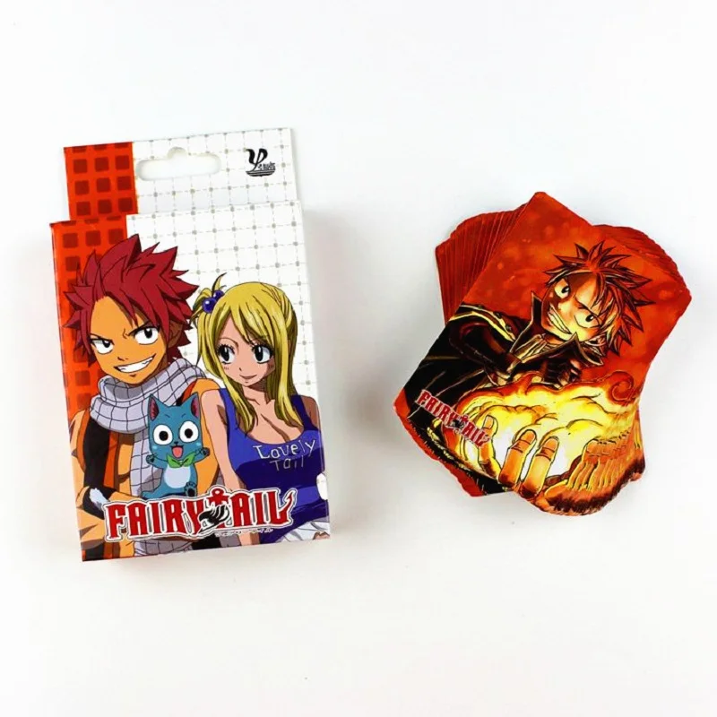 54 Sheets/Set Japanese Anime FAIRY TAIL Cards Cartoon Game Collection Card Postcard Anime Around
54 Sheets/Set Japanese Anime FAIRY TAIL Cards Cartoon Game Collection Card Postcard Anime Around