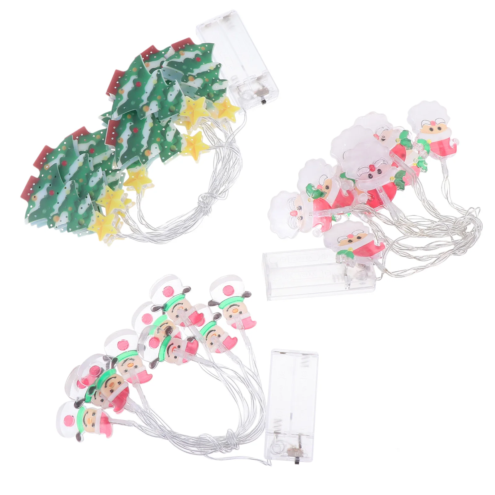 3 шт., декоративные светодиодные гирлянды
3 шт., декоративные светодиодные гирлянды