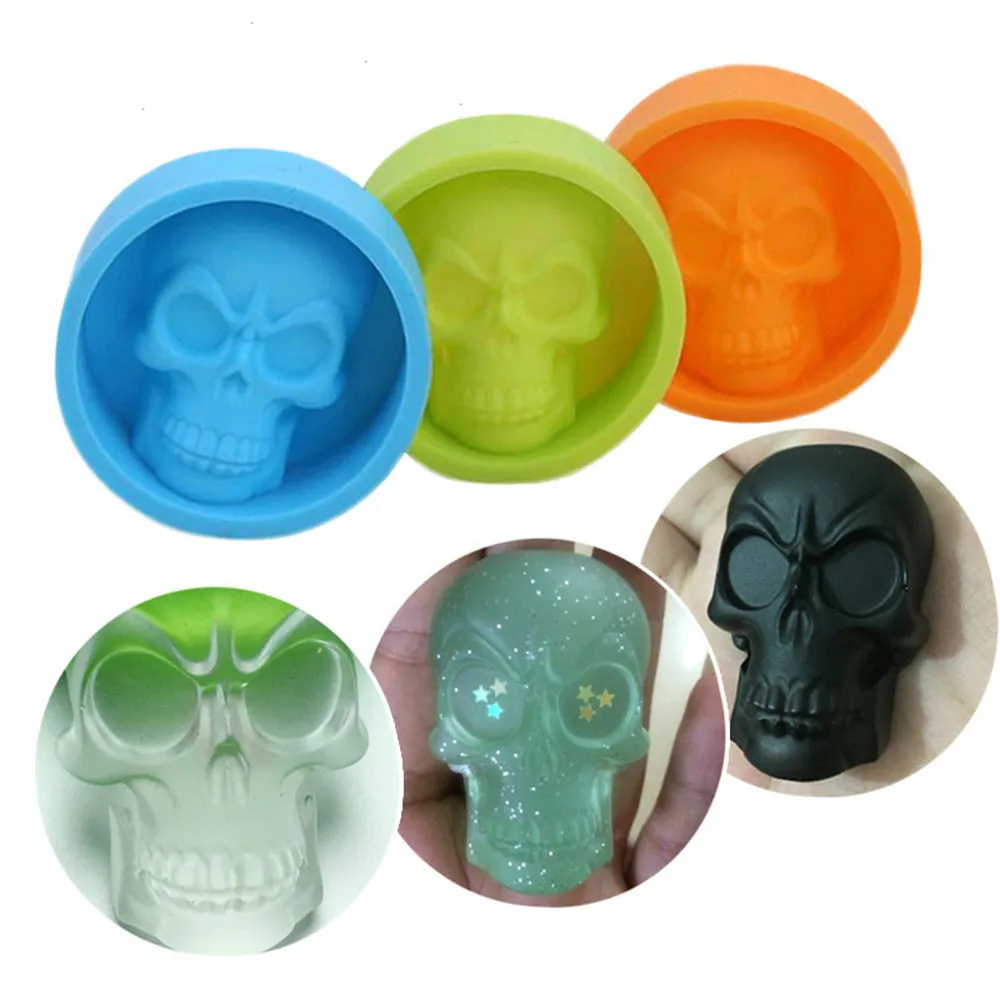 1 piece of Halloween 3D skull silicone mold chocolate fondant cake making baking mold tool kitchen baking spatula 25 pieces
1 piece of Halloween 3D skull silicone mold chocolate fondant cake making baking mold tool kitchen baking spatula 25 pieces