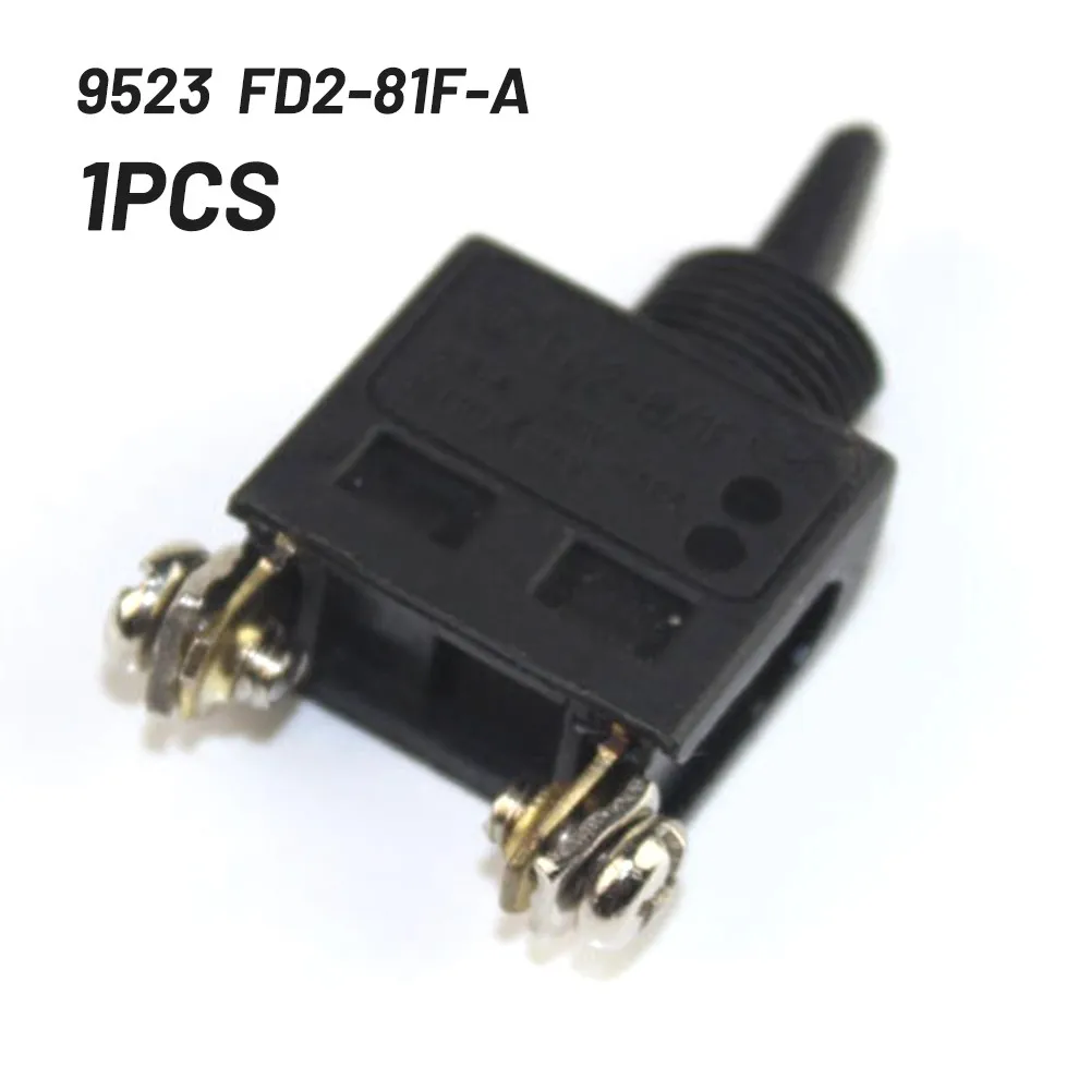 8A 250V Trigger Switch FD2-8/1F-A For Makita88 MKT9523.F3 Dong Cheng S1M-FF-100A Angle Grinder Electric Hammer Impact Drill Accs
8A 250V Trigger Switch FD2-8/1F-A For Makita88 MKT9523.F3 Dong Cheng S1M-FF-100A Angle Grinder Electric Hammer Impact Drill Accs