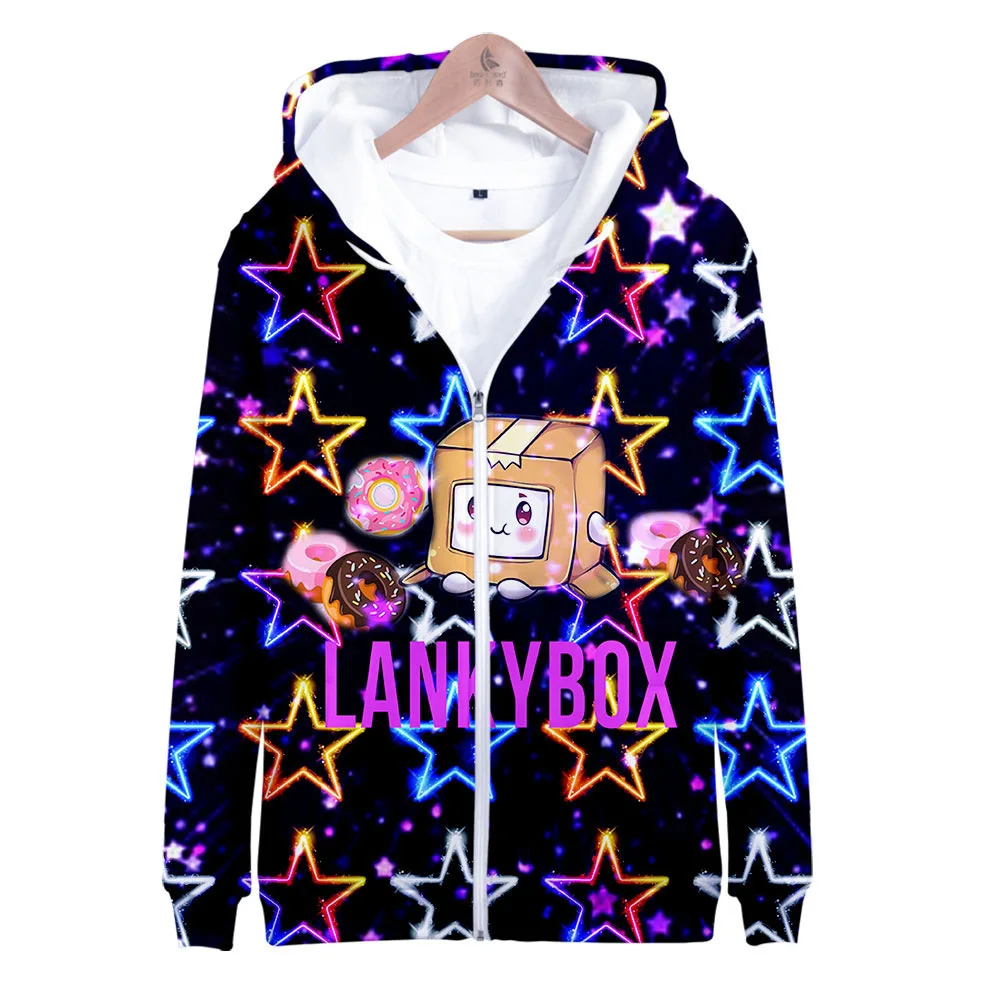 Anime Lankybox 3D Hoodie for Boys Girls Kid Teenager Zipper Hooded Sweatshirt Casual Tracksuit Outerwear Jacket Children Clothes
Anime Lankybox 3D Hoodie for Boys Girls Kid Teenager Zipper Hooded Sweatshirt Casual Tracksuit Outerwear Jacket Children Clothes
