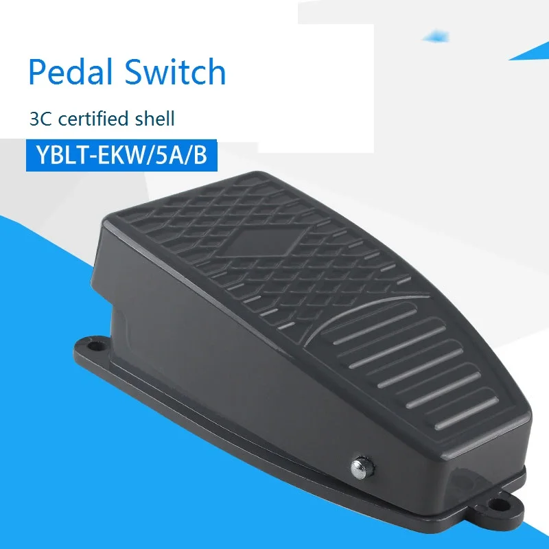 Nonslip Metal Momentary Electric Power Foot Pedal Switch YBLT-EKW/5A/B 12V 24V Step Siwtch for Workshop
Nonslip Metal Momentary Electric Power Foot Pedal Switch YBLT-EKW/5A/B 12V 24V Step Siwtch for Workshop